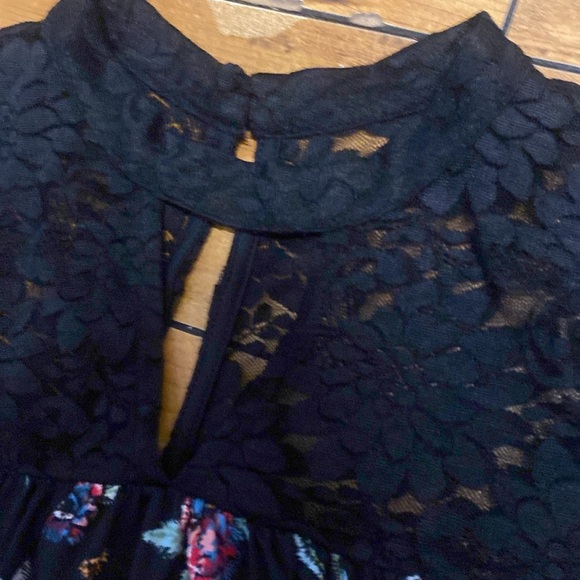 Roper Pink Sleeveless Ruffled Blouse western shirt - Picture 2 of 4